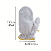 Waterproof Aluminum & PVC Dishwashing Gloves, Anti-Scald, Anti-Freeze, Oil-Resistant for Kitchen & Bathroom Cleaning